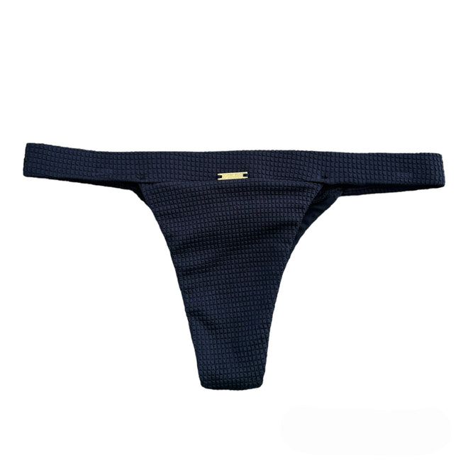 Mini thong text black