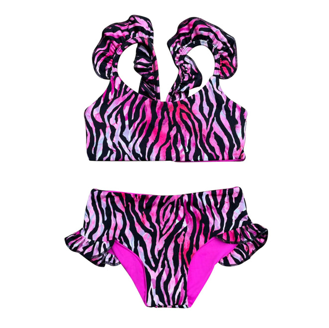 Bikini - Reversible Zebra